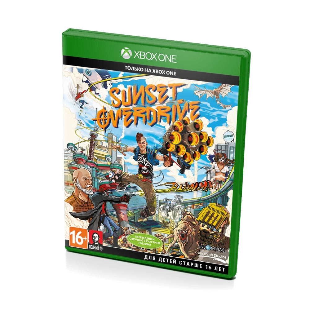 Sunset Overdrive - Day One Edition [Xbox One, русская версия] (Б/У)