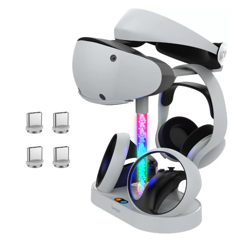 Зарядная станция + подставка для PS VR2 Stand Dual Charge IPEGA (PG-P5V001) PS5