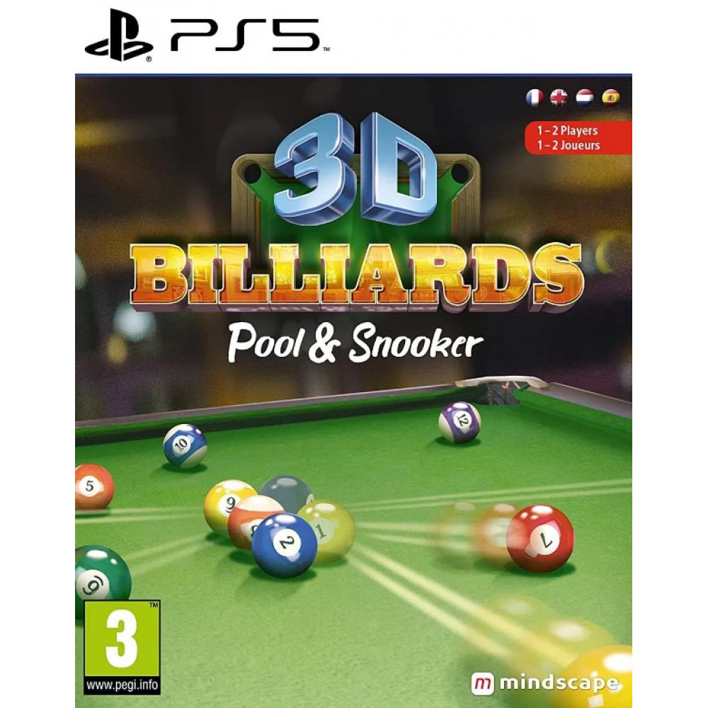 3D Billiards: Pool and Snooker [PS5, английская версия]