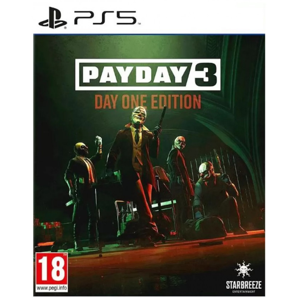 Payday 3 Day One Edition (Издание первого дня) [PS5, русские субтитры]