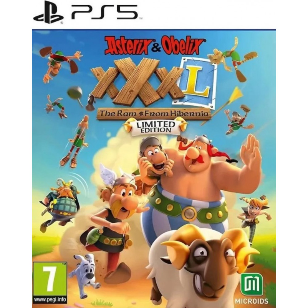 Asterix & Obelix XXXL : The Ram From Hibernia. Limited Edition [PS5, русские субтитры] Б/У