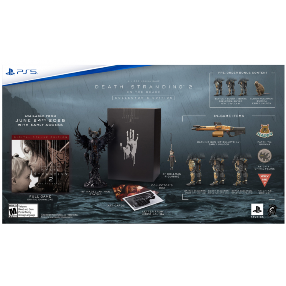 Death Stranding 2: On the Beach. Collector's Edition [PS5, русская версия]