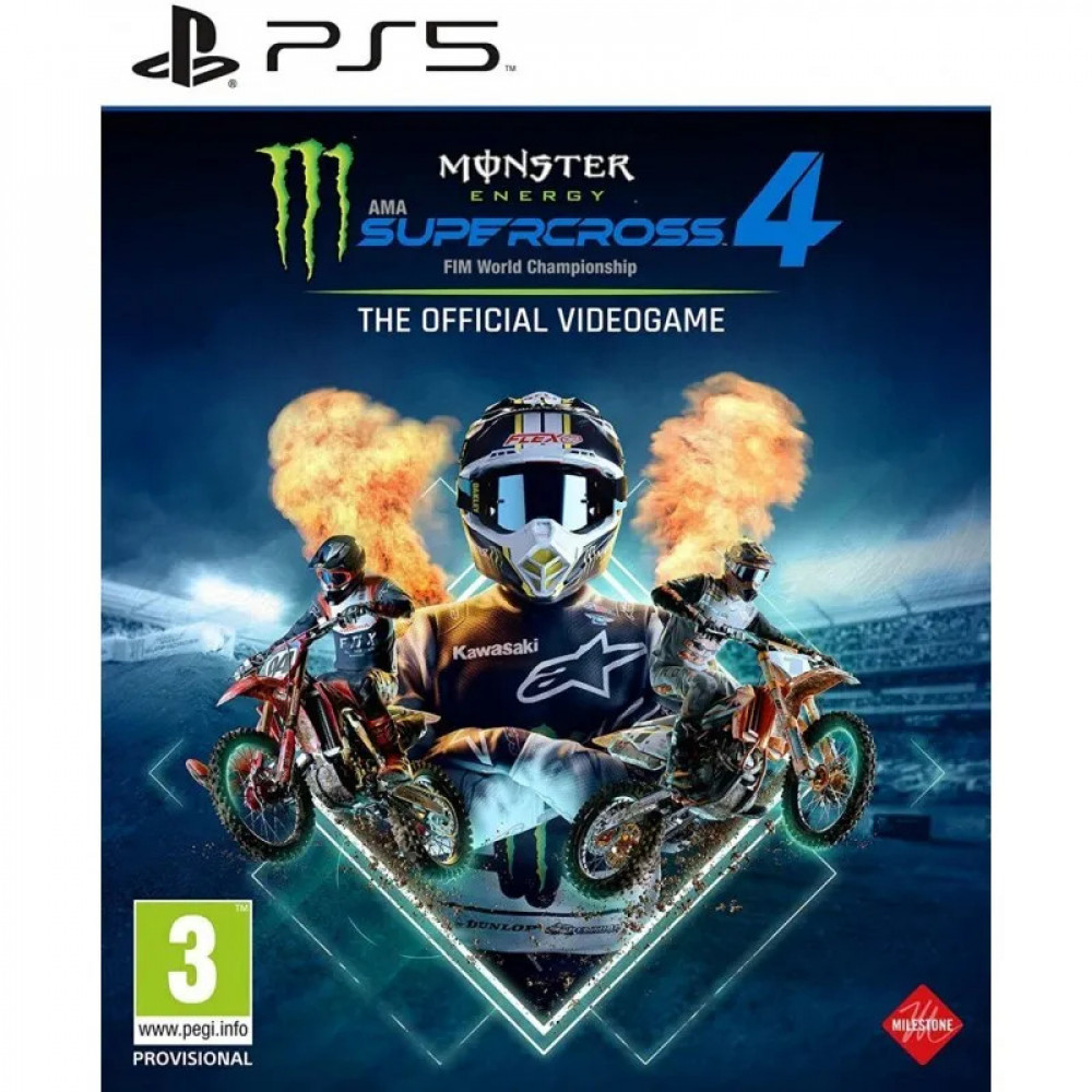 Monster Energy Supercross - The Official Videogame 4 [PS5, английская версия]