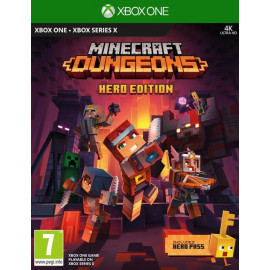 Minecraft Dungeons Hero Edition includes Hero Pass (R-2) [Xbox One/Series, русские субтитры] (Б/У)