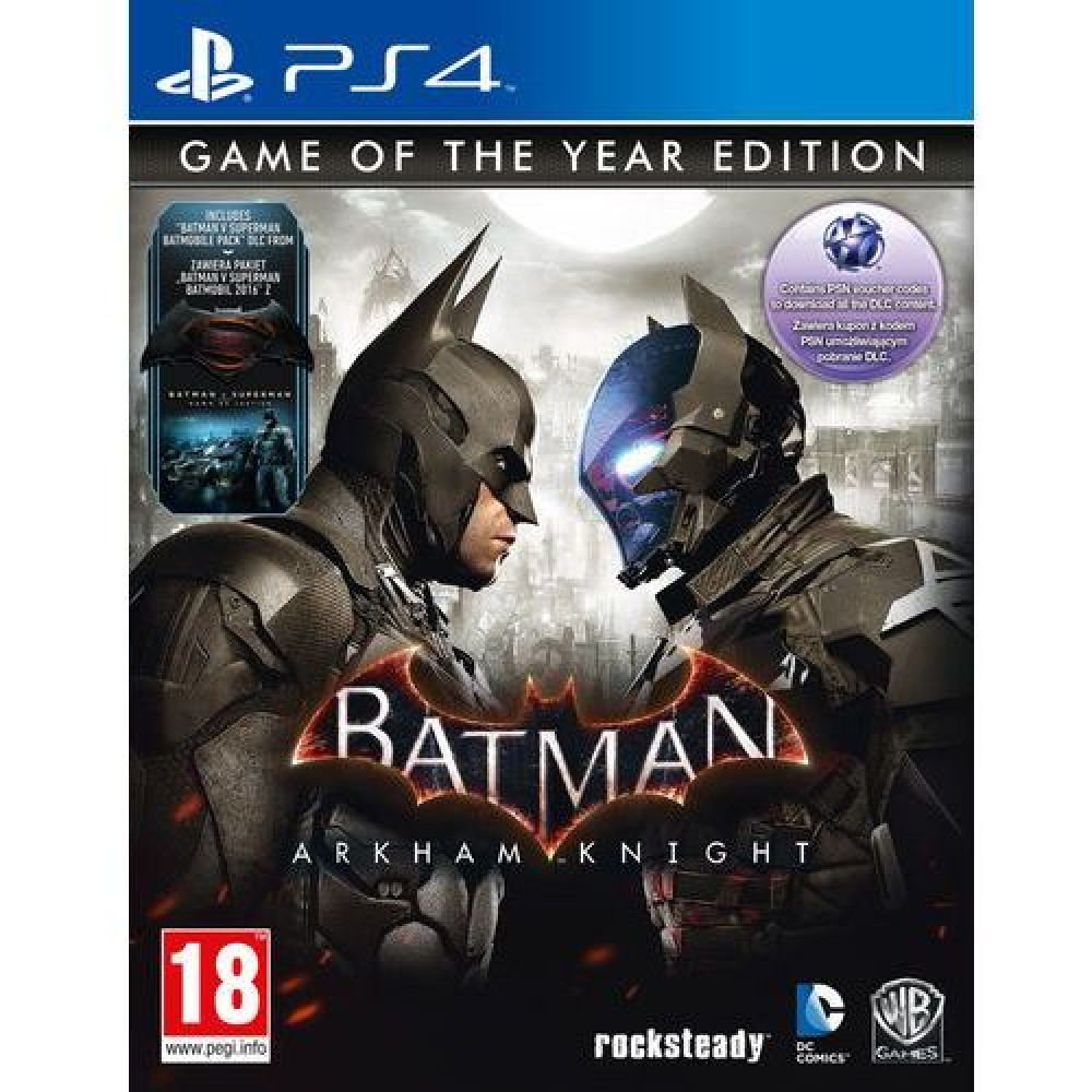 Batman: Arkham Knight GOTY [PS4, русские субтитры]