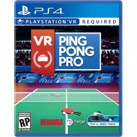 Ping Pong Pro (только для PS VR) [PS4, английская версия]