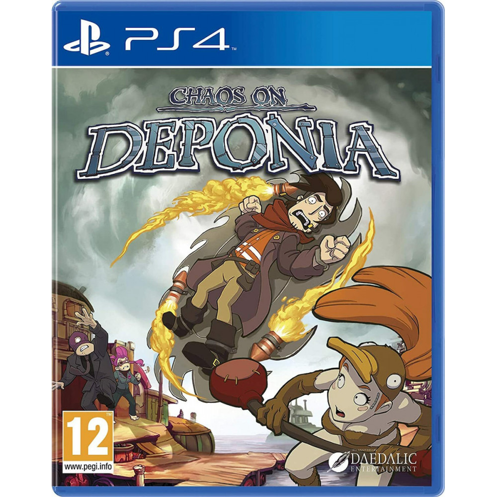 Chaos on Deponia [PS4, русские субтитры]