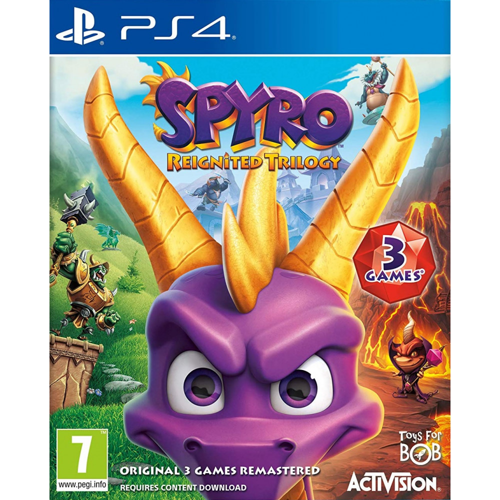 Spyro Reignited Trilogy [PS4, английская версия]