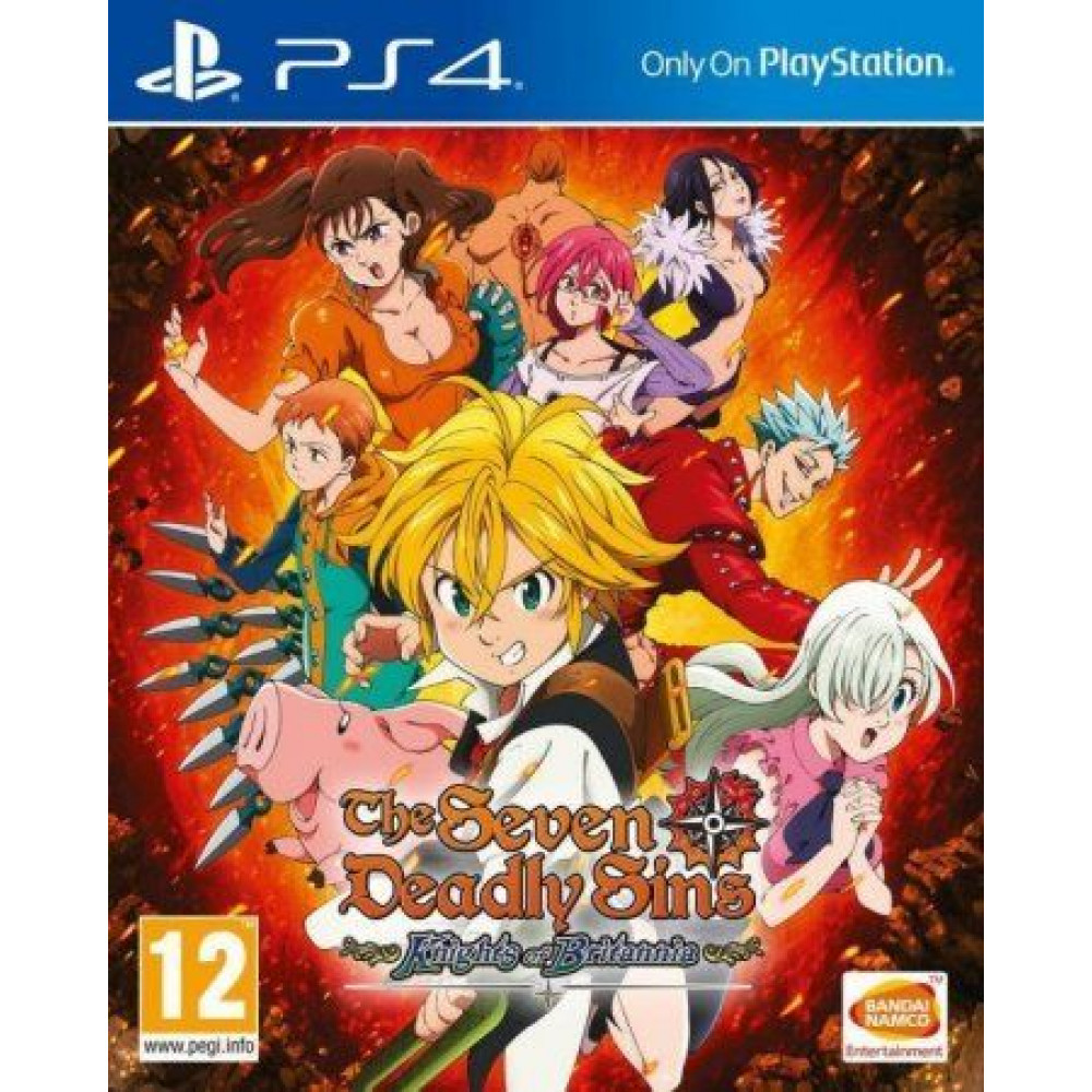 The Seven Deadly Sins: Knights of Britannia [PS4, английская версия]