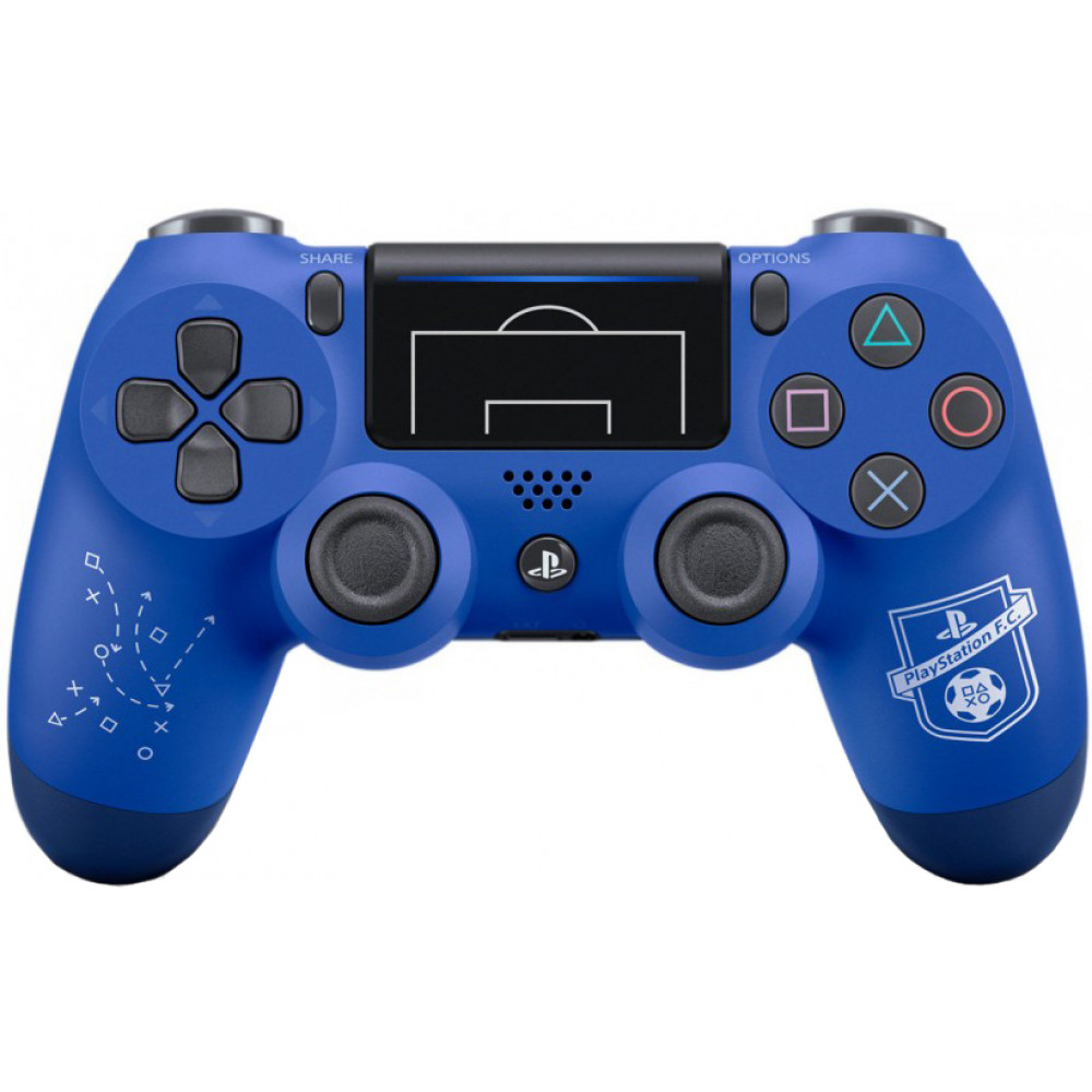 DualShock 4 v2 синий Playstation F.C. (Б/У)