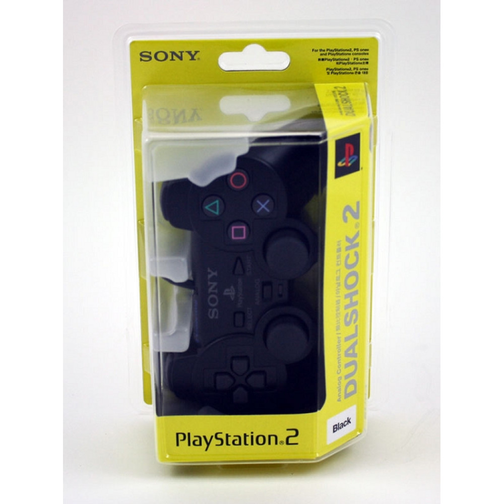 Джойстик аналоговый Sony DualShock 2 (блистер)
