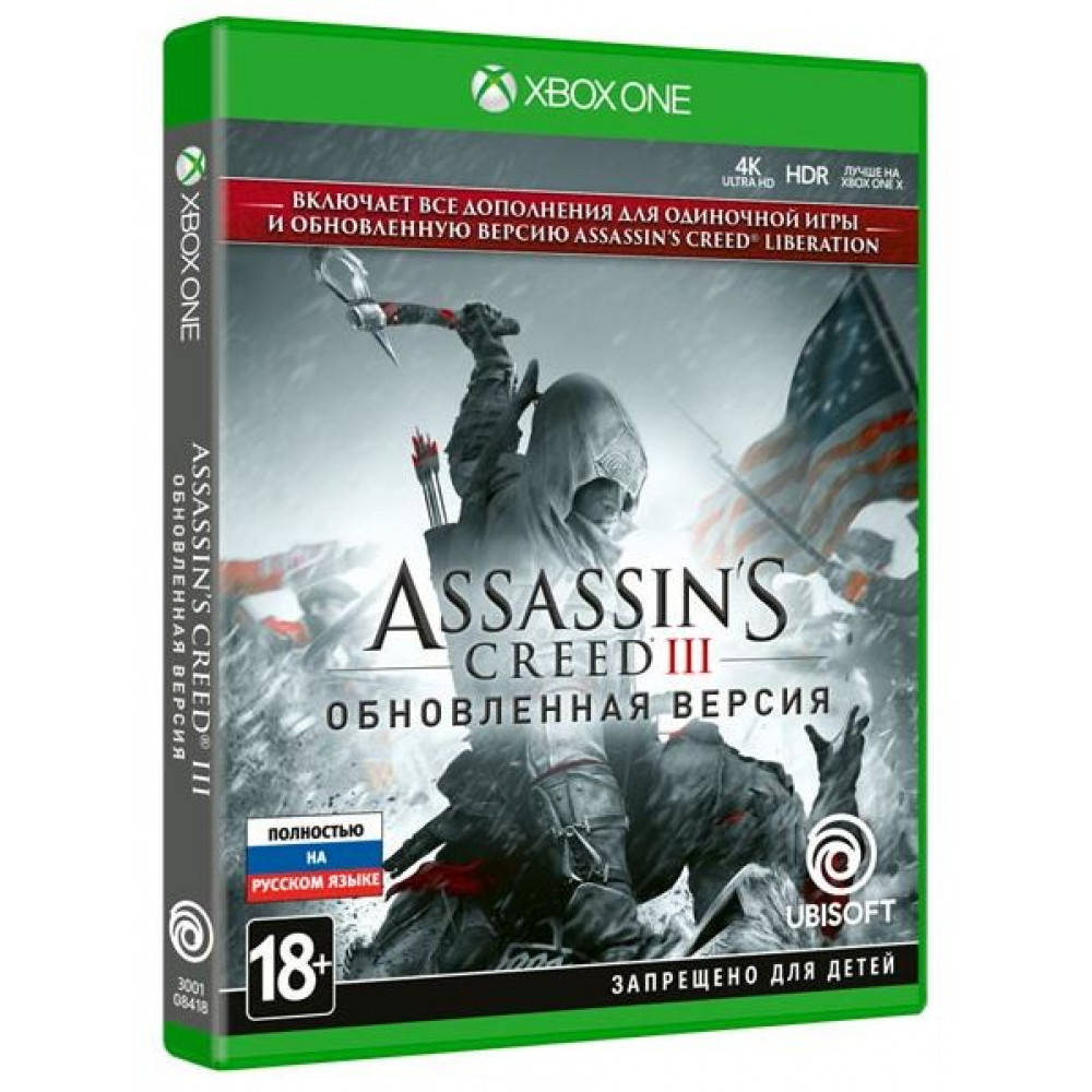 Assassin’s Creed III - Обновленная версия [Xbox One, русская версия]
