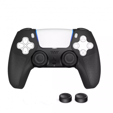 Чехол защитный + четыре насадки PS5 Silicone Case with 2 cap for Controller Black IV-P5226 Oivo