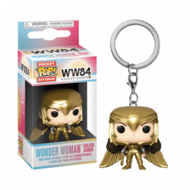 Брелок Funko Pocket POP! Keychain: DC: Wonder Woman 84: Wonder Woman Golden Armor 46697-PDQ