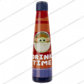 Бутылка металлическая Funko Star Wars Mandalorian The Child Drink Time Metal Water Bottle UT-SW06497