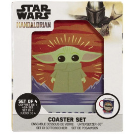 Подставки под напитки Funko Star Wars Mandalorian The Child Polaroids 4шт UT-SW06491