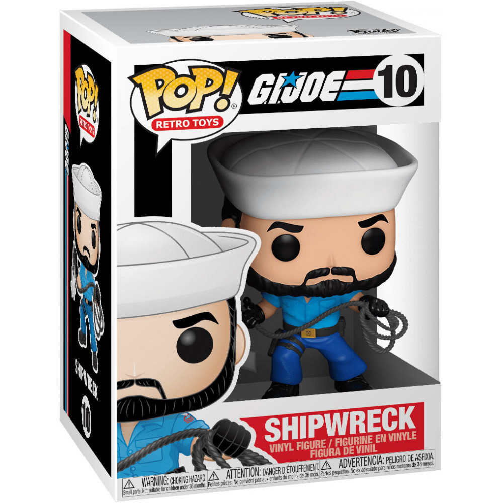 Фигурка Funko POP! Retro Toys G.I. Joe Shipwreck 50909