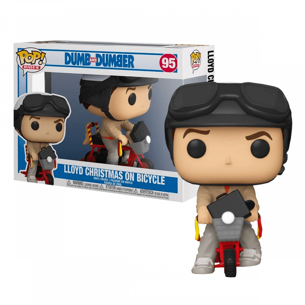 Фигурка Funko POP! Rides Dumb and Dumber (Тупой и еще тупее)  Lloyd w/Bicycle 51949