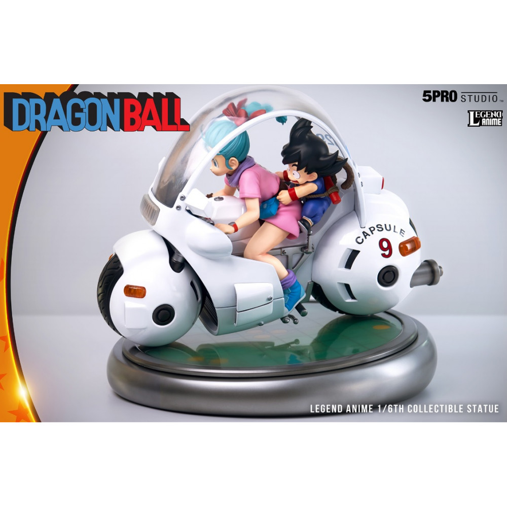 Фигурка Chogokin Dragon Ball Bulma bike -capsule.NO.9- 587398