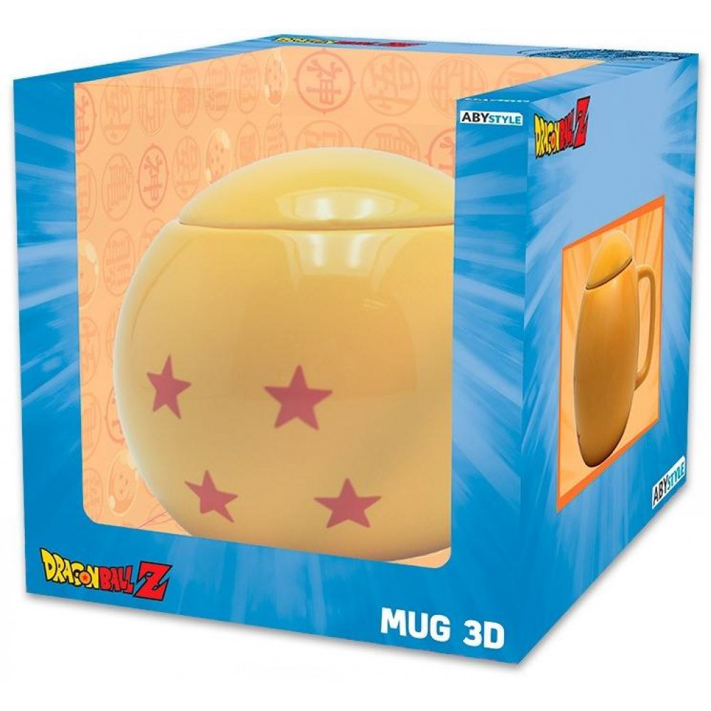 Кружка 3D с крышкой Dragon Ball Dragon Ball 500ml ABYMUG354