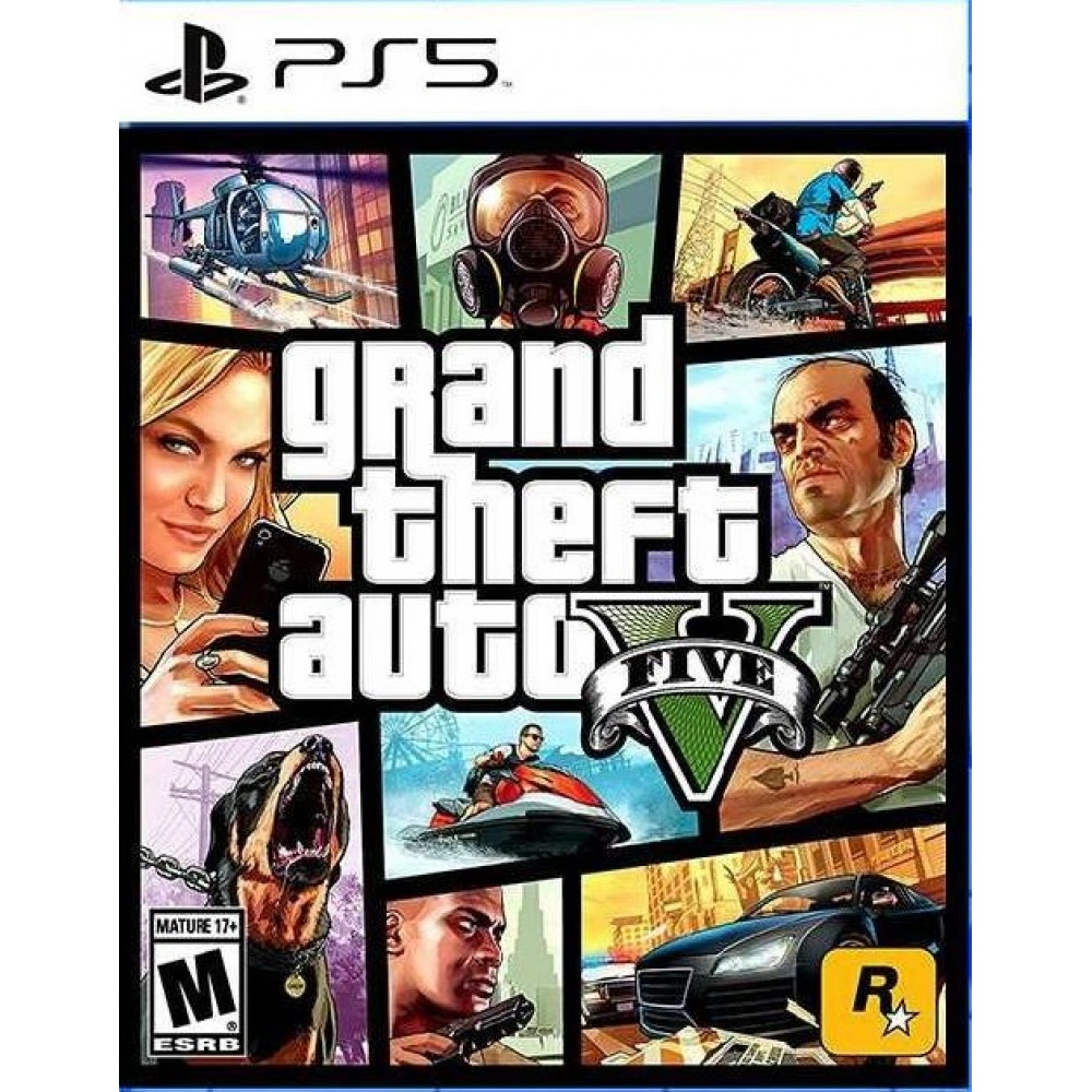 Grand Theft Auto GTA V | GTA 5 [PS5, русские субтитры] (Б/У)