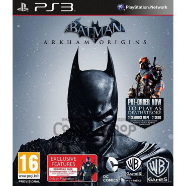 Batman: Arkham Origins [ps3, английская версия]