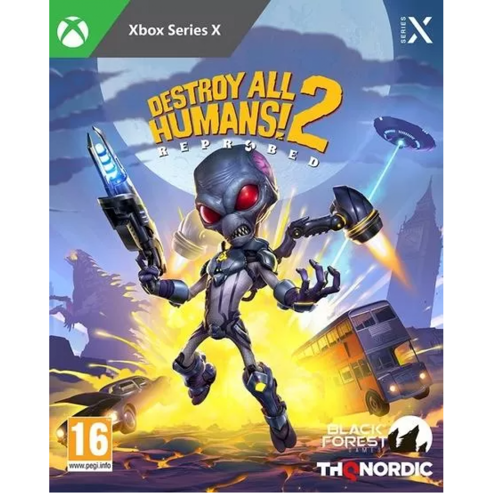 Destroy All Humans! 2 Reprobed [XBOX Series X, русские субтитры]