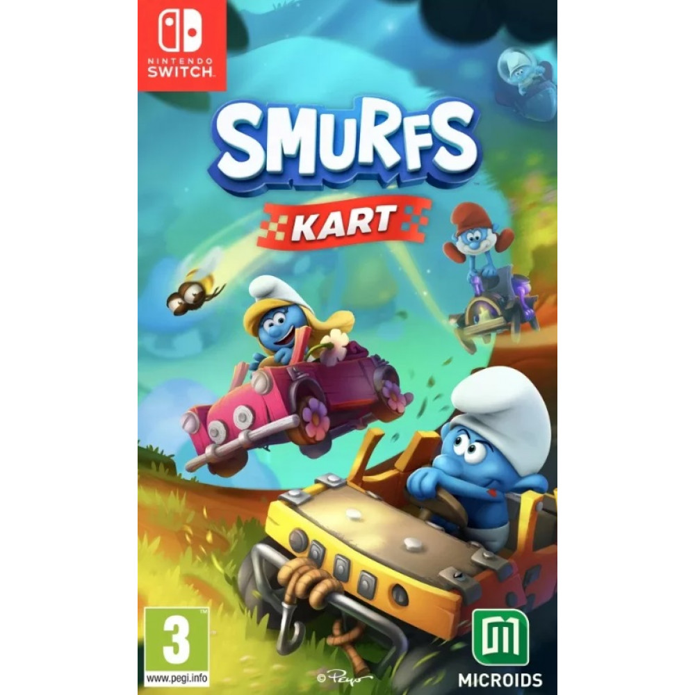 Smurfs Kart [Nintendo Switch, русская версия]