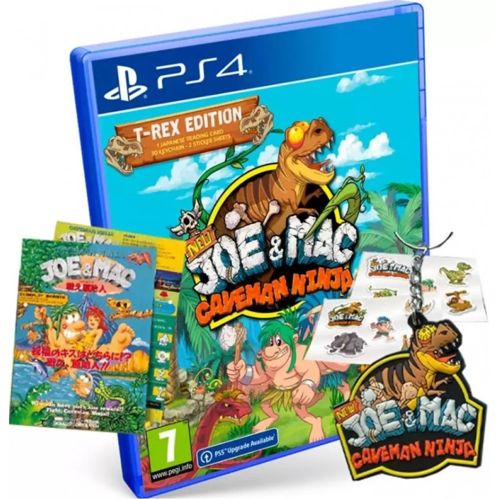 New Joe & Mac: Caveman Ninja - Limited Edition [PS4, русские субтитры]