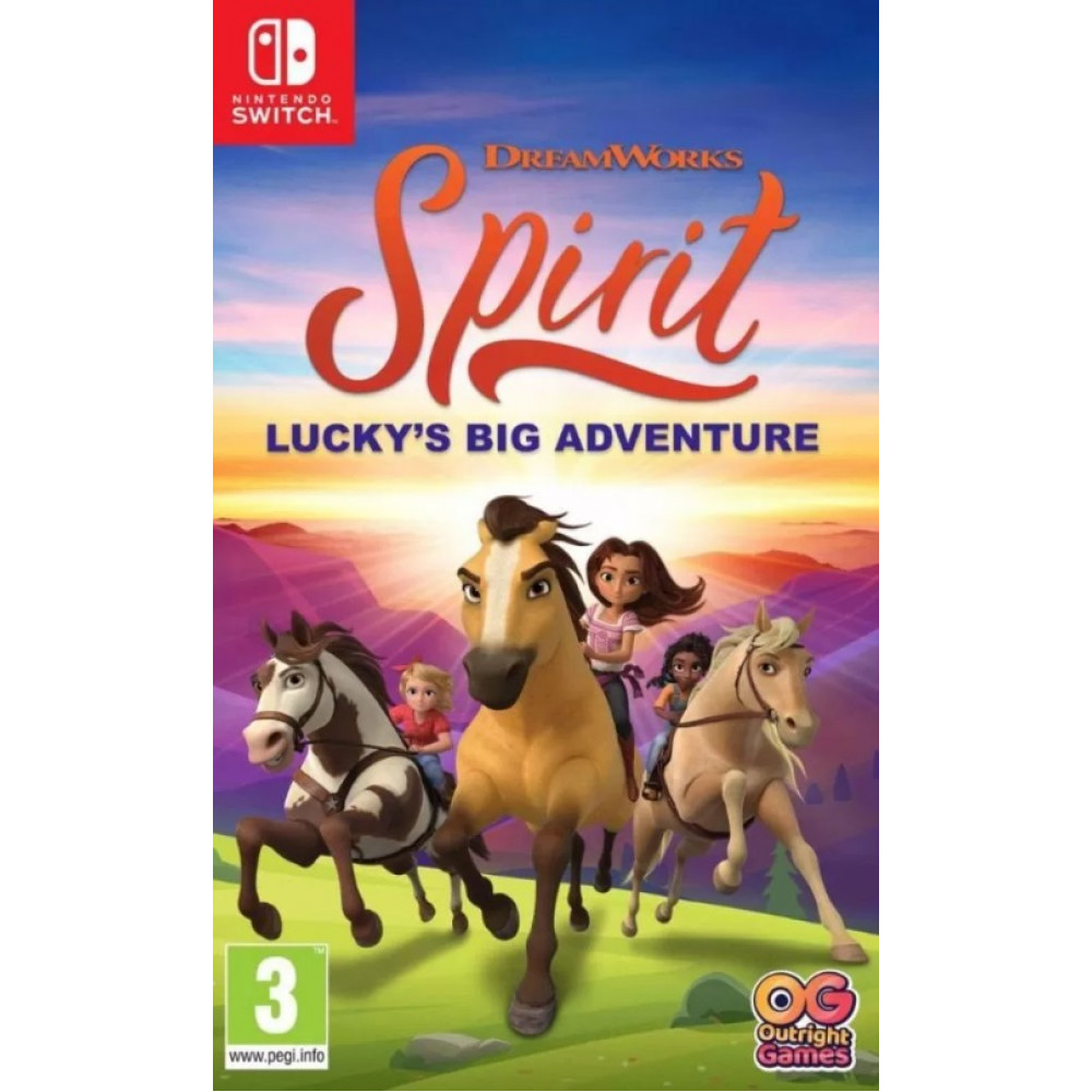 DreamWorks Spirit: Lucky's Big Adventure [Nintendo Switch, английская версия]