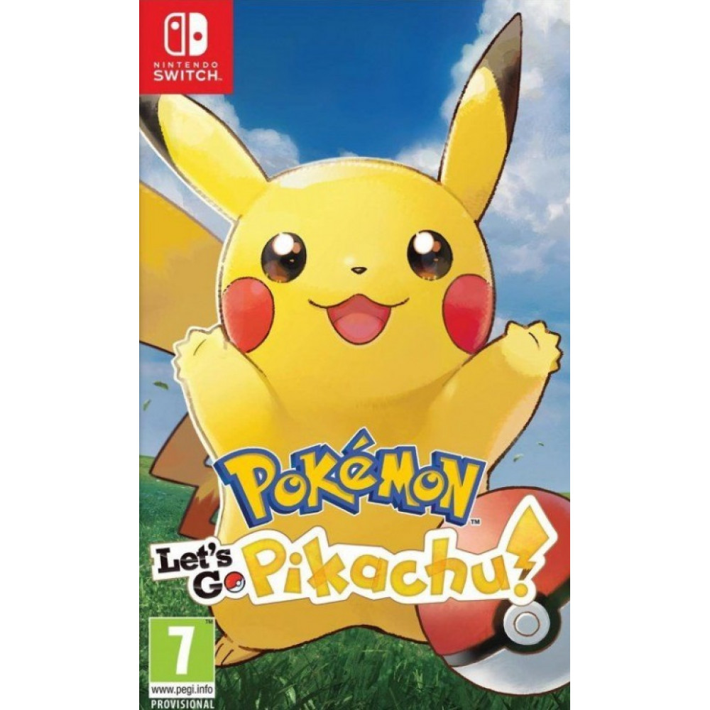 Pokémon: Let's Go, Pikachu! [Nintendo Switch, английская версия]